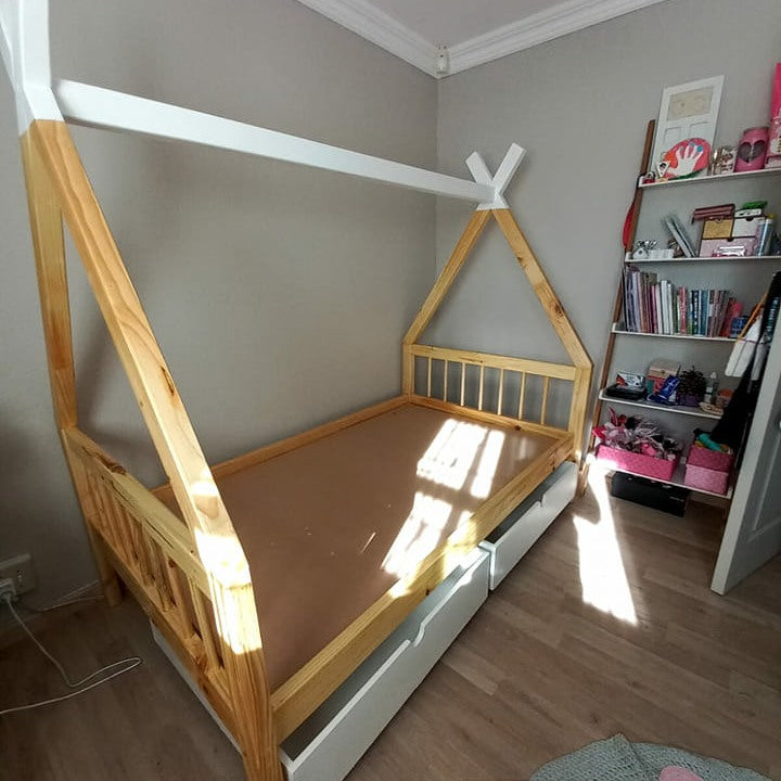 Teepee bed - Classic with no side rails